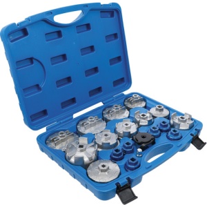 Set chei pentru filtre de ulei, 19 piese, BGS 6786 - Img 2