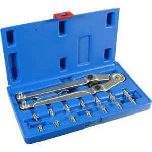 Set cheie cu doi pini ajustabila cu 8 perechi de pini, 2.5-3-4-5-6-7-8-9mm, Condor 4495 - Img 2