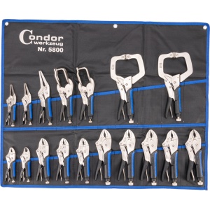 Set clesti de blocare, 17 piese, universal/sudor/clema/Langbeck, Condor 5800 - Img 1