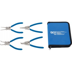 Set clesti de sigurante Seeger 150 mm, 4 piese, BGS 450 - Img 5