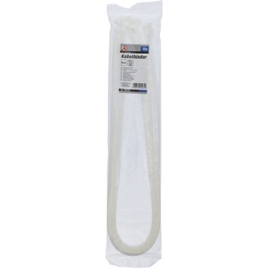 Set coliere pentru cablu | alb | 8,0 x 1000 mm | 10 piese, BGS DIY 80779 - Img 3