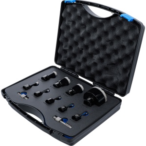 Set coroane gaurire diamantate, 5 - 68 mm, 11 piese, BGS 74276 - Img 4