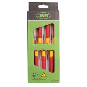 Set de 7 surubelnite izolate 1000V, JBM 52519 - Img 2