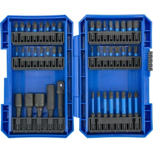 Set de biți de putere, 45 bucăți, 1/4", 25 + 50 mm, Condor 1145 - Img 5