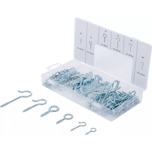 Set de carlige cu filet, 151 piese, BGS 8136 - Img 1