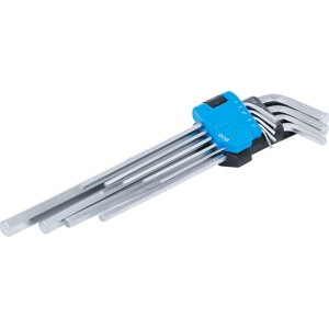 Set de chei Imbus tip L ,extralungi, 1.5-10 mm | 9 piese, BGS 808