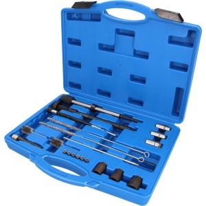Set de curatare si curatare cu cuva si suport injector, 21 de piese, Brilliant Tools BT551300 - Img 1