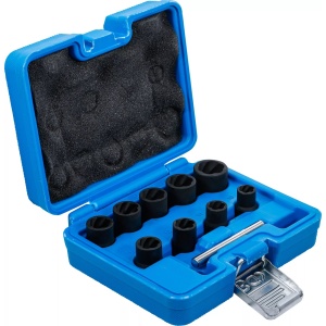 Set extractoare speciale,10 piese, 45218 mm, 3/8", BGS 5265 - Img 2