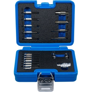 Set extractor șurub pentru hexagon intern 1,5 - 10 mm / T-Star (pentru Torx) T10 - T55 19 buc., B-9173-1 - Img 1