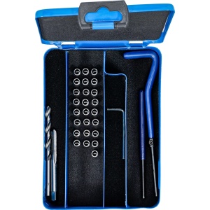 Set Helicoil pentru reparatii filete M5x0.8, 29 piese, BGS 1952 - Img 5