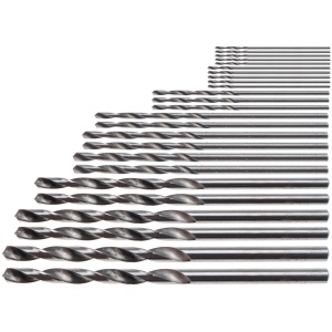 Set minispirale HSS 0.5-3.0mm, 5x0.05mm, 5x0.6mm, 3x1.0mm, 2x1.2mm, 2x1.5mm, 2x1.8mm, 2x2.0mm, 2x2.35mm, 2x3.0mm, BGS 2023
