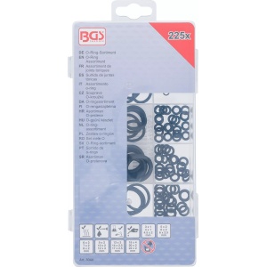 Set oringuri cu diametre Ø 3 - 22 mm, 225 piese, BGS 8044 - Img 3