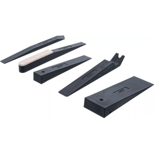 Set pene de tinichigerie pentru demontat accesorii, interioare, bandouri, culise de usi, 5 piese, BGS 63250 - Img 2