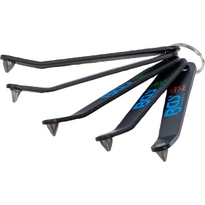 Set pentru desfacut suruburi in spatii greu accesibile, 5 piese, BGS 74769