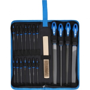 Set pile cu perie pentru pile, 19 piese, Brilliant Tools BT103030 - Img 1