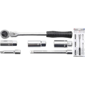 Set scule pentru bujii cu antrenare 10 mm (3/8"), 6 piese, BGS DIY 137 - Img 1