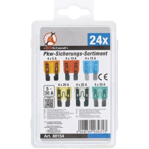 Set siguranţe autoturisme | 24 piese, BGS DIY 88154 - Img 4