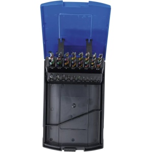Set spirale 1 - 10 mm Cobalt HSS, 19 piese, BGS 2014 - Img 4
