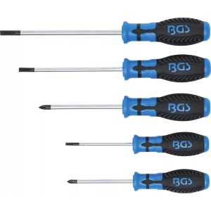 Set surubelnite combinate drepte + cruce Ph1 si Ph2, 5 bucati, BGS 7943 - Img 2