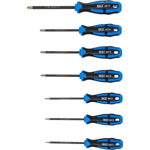 Set surubelnite Torx T10 -T40, cu varf cu particule de diamant, 7 piese, BGS 4970 - Img 2