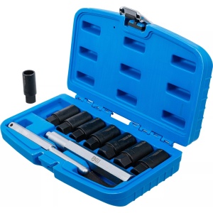 Set tubulare de impact conice pentru prezoane deterioarate si prezoane antifurt: 17, 18, 19, 20, 21, 22, 23, 24mm, BGS 8656 - Img 3
