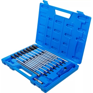 Set tubulare T-uri 5-13 mm, Torx-uri T25 - TT40, Imbus H3 -H6, surubelnita 4,5 + 6,5 mm, BGS 7985 - Img 3