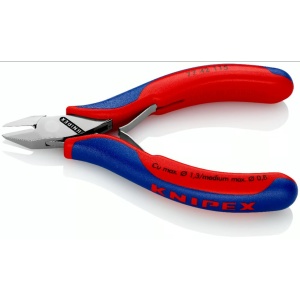 Sfic pentru electronisti cu manşoane multSficomponent, lungime 125 mm, Knipex 7742115 - Img 2