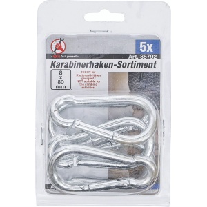 Sortiment carabine | 8 x 80 mm | 5 piese, BGS DIY 85792 - Img 3