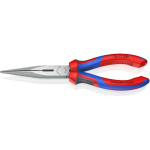 Spit cu tais lateral si manere izolate din material multicomponent, lungime 200 mm, Knipex 2612200 - Img 1
