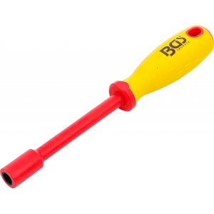 Şurubelniţa cu cap cheie tubulara VDE hexagon 10 mm lungimea tijei 125 mm, BGS 71090 - Img 1