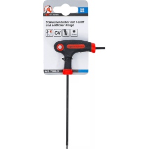Şurubelniţa cu mâner T şi lama laterala | Inbus / Inbus cu cap sferic 3 mm, BGS DIY 7882-3 - Img 4