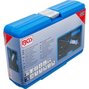 Surubelniţa dinamometrica 1 - 8 Nm cu set biţi 1/4", 22 piese, BGS 7122 - Img 6