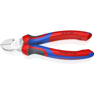 Taietor lateral (sfic), manşoane multicomponent, lungime 160 mm, Knipex 7005160 - Img 1
