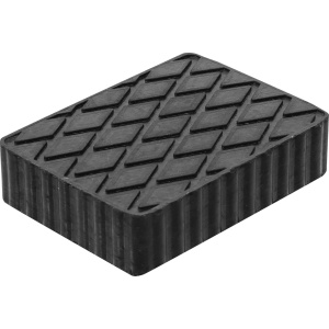 Tampon din cauciuc pentru platforme elevatoare, dimensiuni 160 x 120 x 40 mm, BGS 7007 - Img 1
