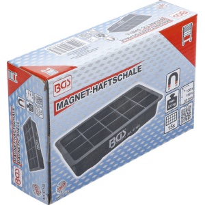 Tava magnetica pentru piese mici cu 15 locaşuri, dimensiuni 120 x 190 mm, BGS 67103 - Img 3