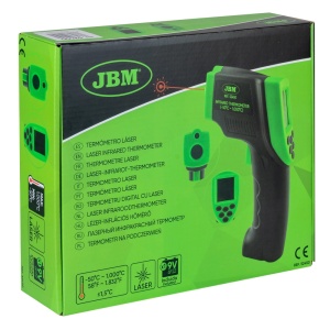 Termometru digital cu laser -50ºc la 1.000ºc, JBM 52450 - Img 5