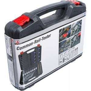 Tester retur injectoare Common-Rail cu 32 adaptoare, BGS DIY 98106 - Img 10