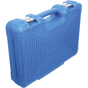 Trusa de tubulare cu profil hexagon ondulat (Super Lock) cu 3 clicheti, 1/4'' + 3/8'' + 1/2'', 192 piese, BGS 2292 - Img 5