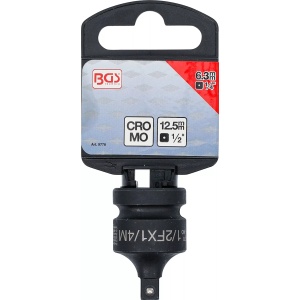 Adaptor de impact de la 1/2" la 1/4", BGS 9778 - Img 5