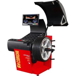 Aparat de echilibrat roti pentru autoturisme si autoutilitare usoare, Corghi 9580C Plus Laserline, 0-21109586 - Img 1