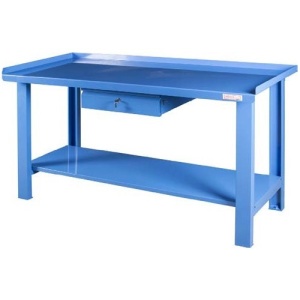 Banc de lucru cu 1 sertar, dimensiuni 1600 x 700 x 910 mm, Spin 05.088.73