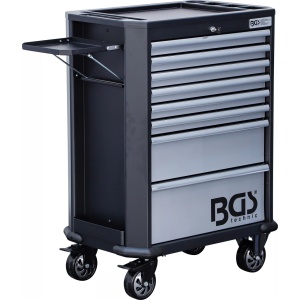 Banc de scule mobil pentru atelier, 8 sertare, 299 scule, BGS 4007 - Img 6