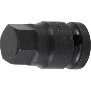Bit de impact imbus 19 mm, antrenare 12,5 mm (1/2"), BGS 5334-H19