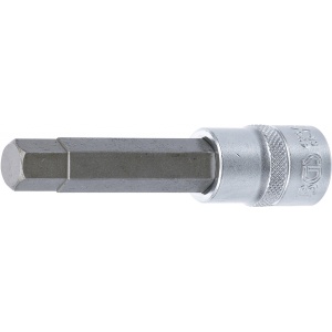 Bit Imbus 13 mm, lungime 100 mm, antrenare patrat interior 12,5 mm (1/2"), BGS 4267