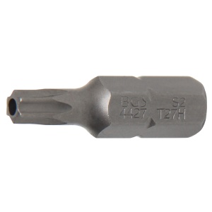 Bit Torx T27 cu gaura de securizare, lungime 30 mm, antrenare 5/16", BGS 4427