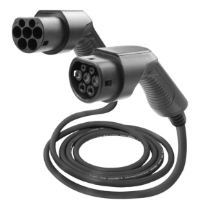 Cablu de incarcare electrica pentru automobil, 22kw, 32 a, din tipul 2 in tipul 2 (trifazat), JBM 54058 - Img 1