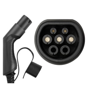 Cablu de incarcare electrica pentru automobil, 7.5kw, 32 a, din tipul 2 in tipul 2 (single-phase), JBM 54057 - Img 2