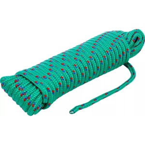 Cablu din plastic / Cablu universal, 6 mm x 10 m, verde, B-80806 - Img 2