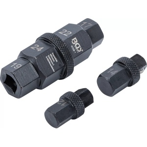 Cap cheie special pentru motociclete 10 mm (3/8"), 12 - 14 - 17 - 19 - 22 - 24 mm, BGS 5058-1 - Img 3