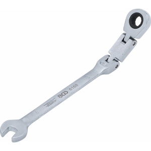 Cheie combinata cu clichet 8 mm dublu articulata, BGS 6168 - Img 1